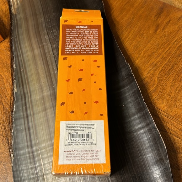 Vintage NOS Amscan Corn Hand Sculpted Painted Tapered Candles Fall Thanksgiving - Picture 8 of 11